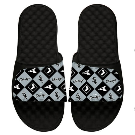 

Men s ISlide Black Chicago White Sox Loudmouth Logo Slide Sandals