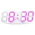 thumbnail image 2 of Wall Clock Digital Alarm Digital Wall LED Number Time Alarm Clock with 3 Auto Adjust Brightness, LED Electronic Clock with Snooze Function, Temperature Display, 2 of 8
