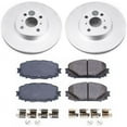 thumbnail image 2 of PowerStop Front Geomet Coated Brake Rotor and Pad Kit Fits: TOYOTA Select Models CRK6104, 2 of 4