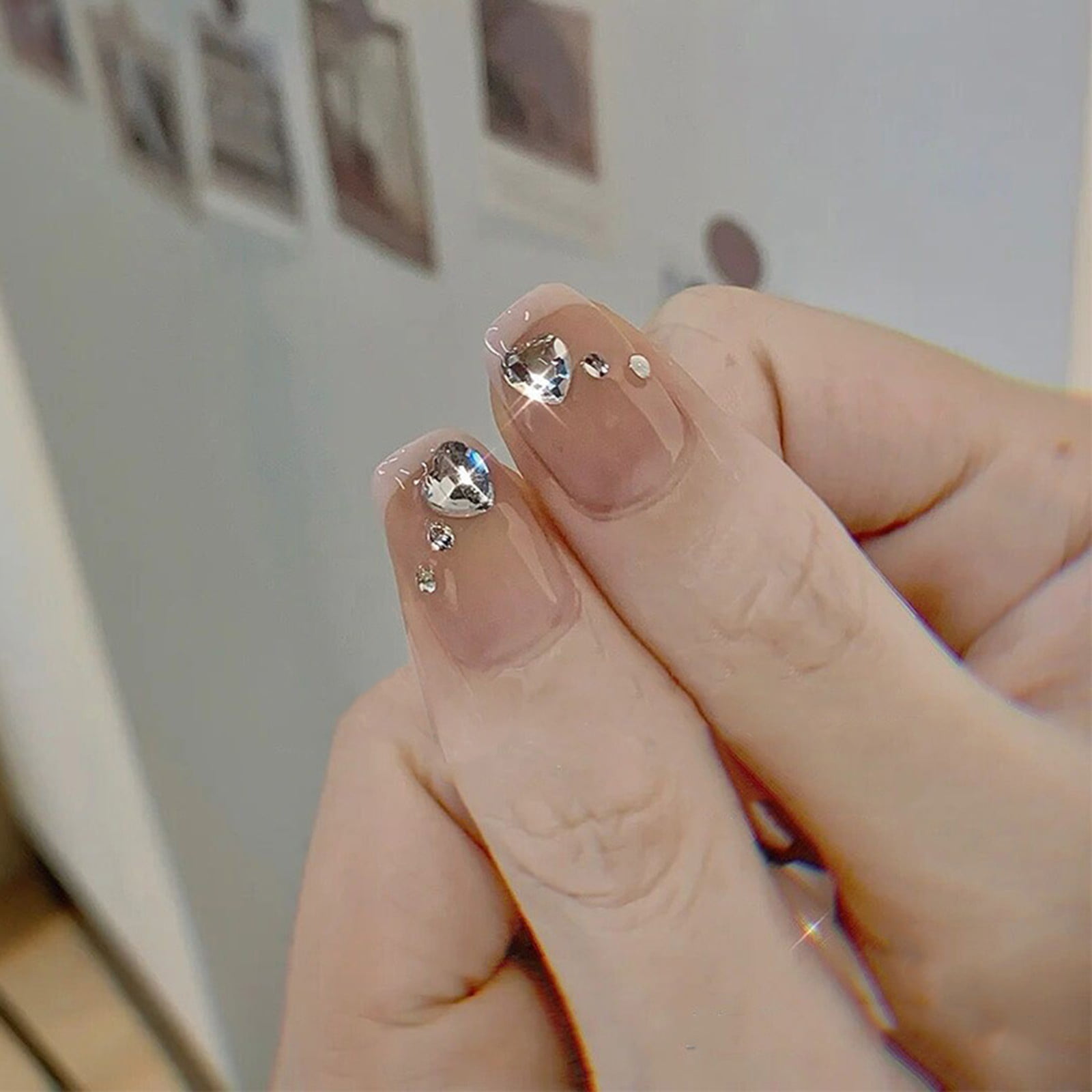 Coffin False Nails Clear Full Nail Tips Short Coffin Clear Forms Tips for Nails Clear Nail Tips Natural And Clear Long Practice Nail Tips Transparent Decorative Nail Tips Tips for Acrylic Nails