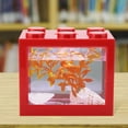 thumbnail image 1 of Mini pecera NikouMX Mini acuario decorativo USB plástico 12*8*10,5 cm, 1 of 8