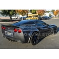 thumbnail image 3 of Replacement for 2005-2013 Chevrolet Corvette C6 All Models | ZR1 Extended Style ABS Plastic Painted Glossy Black Rear Trunk Lid Wing Spoiler (ABS Plastic - Glossy Black), 3 of 12