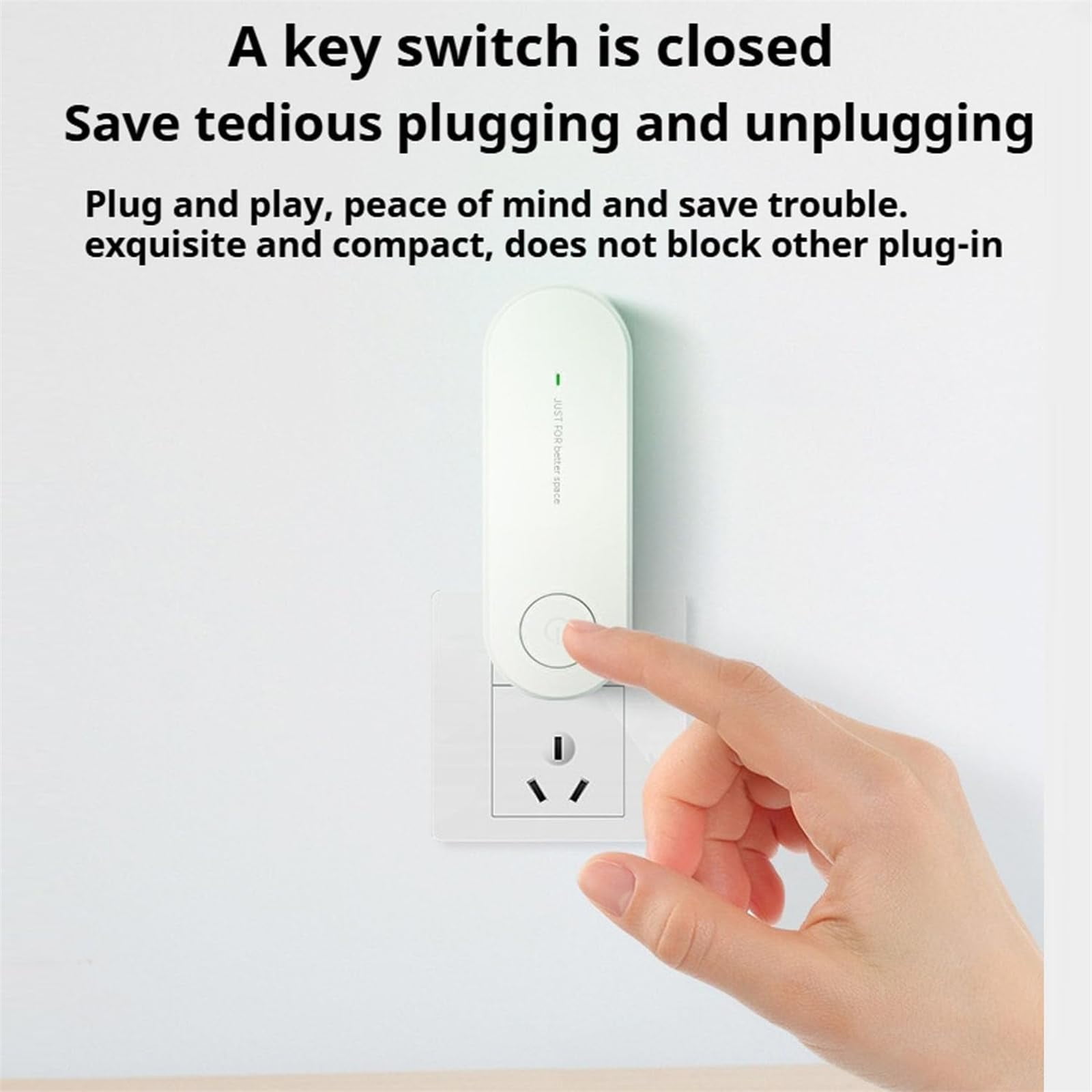 2025 New Magair Air Purifiers Plug In, Silent Filterless Design/360° Coverage, Pollutants for Bedrooms, Toilets, Pet Room (3pcs)