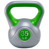 New MTN-G MTN-G Kettlebell Exercise Fitness Body 35lbs Weight Loss Strength Training Workout
