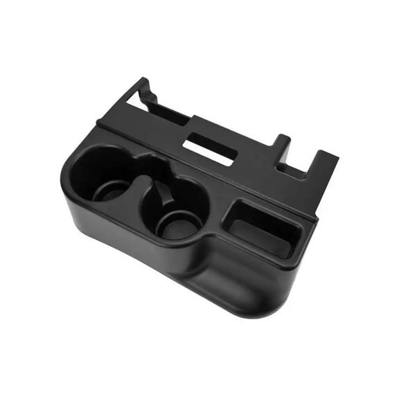 FYUU Black Center Console Cup Holder Fit For Dodge Ram 1500 2500 3500 1999-2001