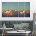 thumbnail image 1 of Orange Clouds Colorful Sunset in Sky - Extra Large Wall Art Landscape, 1 of 3