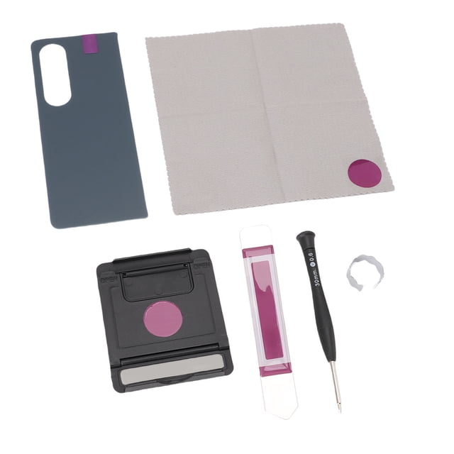 Estink Galaxy Z Fold 4 5G Back Glass Cover Pack With Accessories