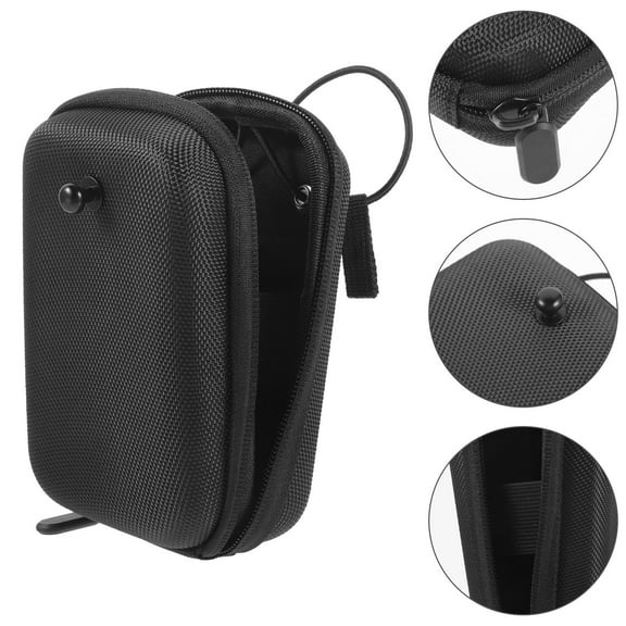 Pawsdot Rangefinder Pouch Golf Range Bag For Daily Black Composite Material 1Pcs