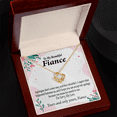 thumbnail image 6 of To My Fiancee I'm Sorry My Love Infinity Knot Necklace Message Card, 6 of 17