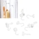 thumbnail image 1 of Ganchos Magnéticos, ABS Portátil De 11 Libras De Carga, 10 Piezas, Gancho Magnético Blanco Resistente Para Cocina Para Uso Doméstico, 1 of 7
