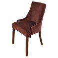 thumbnail image 2 of Estirar cubierta de con respaldo de oreja Funda protectora de ilizable Funda protectora de sil de comedor Funda protectora de Café Baoblaze Funda de asiento, 2 of 8