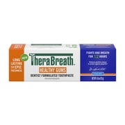 TheraBreath Healthy Gums Toothpaste, Anticavity & Gingivitis Protection, Clean Mint, 4 oz