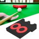 thumbnail image 4 of PVC portátil Universal 2 agujeros billar taco Snooker Stick soporte estante almacenamiento accesorios fijos, 4 of 10