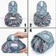 thumbnail image 2 of Lazy Drawstring Cosmetic Bag Large Capacity Waterproof Travel Makeup Bag Portable Cosmetics Wash Bag for Women Girl 2025, 2 of 5