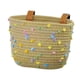 thumbnail image 4 of Cesta para bicicleta infantil con correas ajustables, portaequipajes desmontable y bolsa decorativa. Caqui, 4 of 9