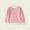Pink, variant on FamilyThread Boys Girls Long Sleeve Knit Sweaters Striped Crewneck Pullover Fashion Sweater Kids Blouse Tops For 4-14Y