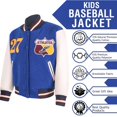 thumbnail image 6 of A2Z 4 Kids Baseball Plain Jacket Varsity Style Coat - B.B Jacket 27 Royal 13., 6 of 7