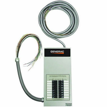 Generac RTG16EZA1 100 Amp 16-Circuit 120/240V Single Phase Pre-Wired Automatic Transfer Switch with Built-In Load Center