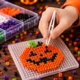 thumbnail image 5 of Halloween 3D Beaded Animal DIY Kit Spooky Ghost Pumpkin Bat Cat Beading Craft Set Home Decor Halloween Gifts, 5 of 6