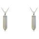 thumbnail image 4 of Abalorio de columna hexagonal Qarigey colgantes de Cristal coloridos llaveros decoraciones, 4 of 6