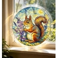 thumbnail image 6 of 7.87 Inch Acrylic Jigsaw Puzzle Suncatcher, Van Gogh Stained Glass Window Hanging Decor, With Chain for Home Garden Light Display Art, 6 of 6