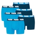 thumbnail image 1 of PUMA Men Boxer Trunks, 6-Pack - Everyday Basic Boxers 6P, Cotton Stretch, Solid Colour Light blue M (Medium), 1 of 3