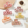 thumbnail image 4 of Fashion Fruit Hair Claw Clip Voluminous Ponytail Design Summer Women Accessories, 4 of 16