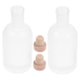 thumbnail image 3 of OUNONA 2Pcs Small Empty Bottles for Transparent for DIY Cocktails at Home Brewing, 3 of 7