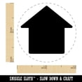 thumbnail image 2 of House Home Self-Inking Rubber Stamp Ink Stamper - Red Ink - Mini 1/2 Inch, 2 of 7