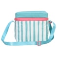 thumbnail image 2 of Ozark Trail Coated Soft-Side Cooler with Removable Hardliner, 6 Can, 6 qt, Summer Vibes Collection, Bright Green, 2 of 9