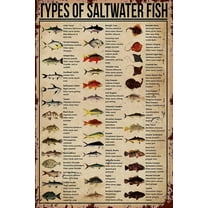 Fishing 200 Piece Jigsaw Puzzle For Adults And Families -Types Of Saltwater Fish Knowledge Wooden Jigsaw Puzzle - Family Fun & Leisure Beginner Jigsaw Puzzle Toys