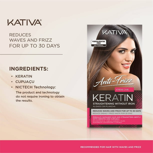 Tratamiento para alisar el cabello Kativa Anti-Frizz Xtreme Care