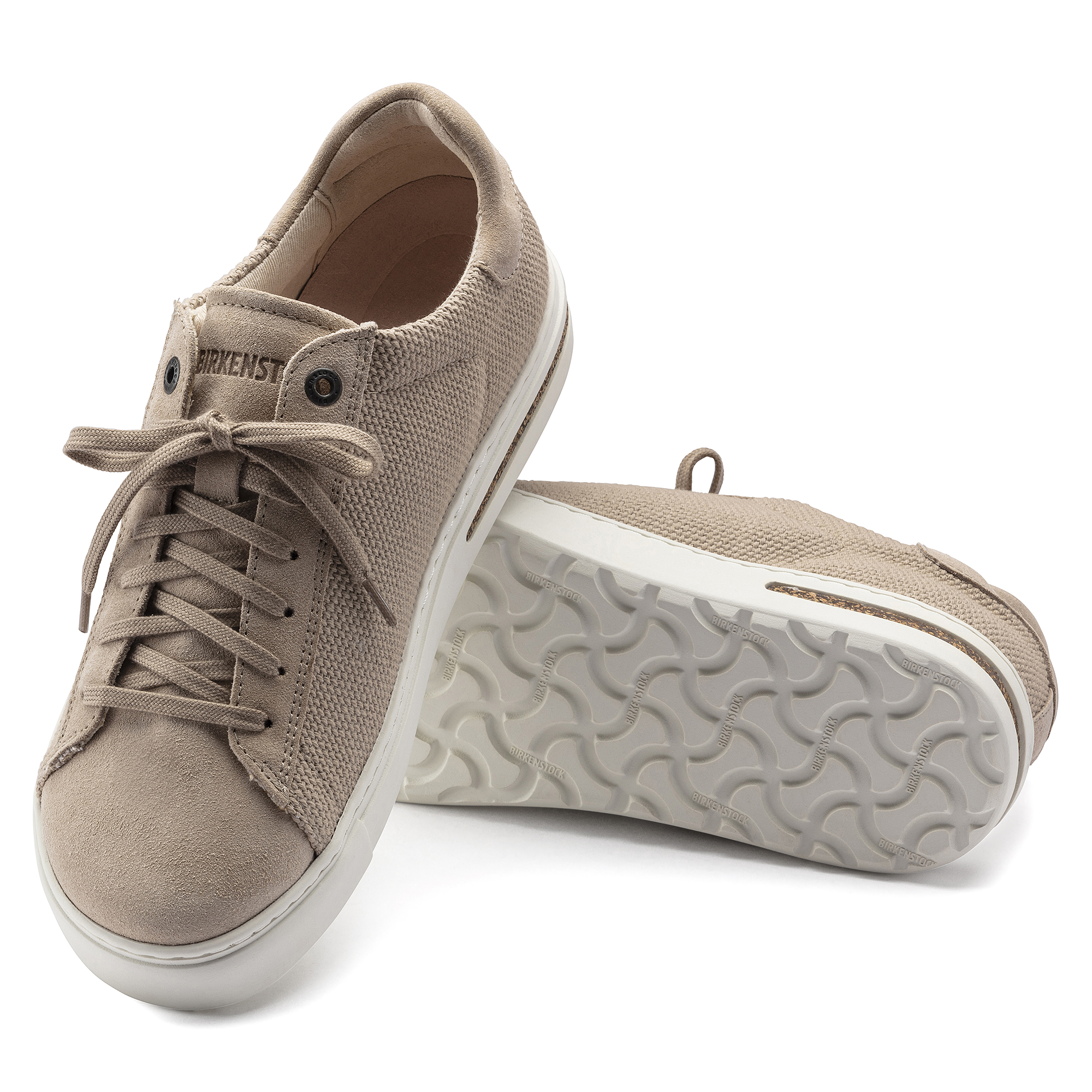 Birkenstock Bend Low Narrow Unisex Shoes Size 5, Color: Sandcastle