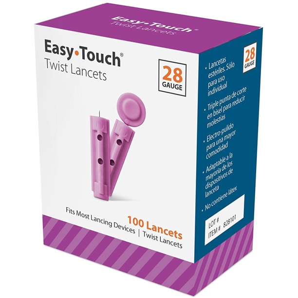 Easy Touch Twist Lancets 28 Gauge