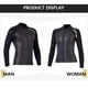 thumbnail image 5 of Wosthever Trajes de neopreno Traje de buceo dividido Traje de neopreno para hombres y mujeres Pantalones largos de manga larga Transpirable Deportes acuáticos Hombre/Negro S, 5 of 6