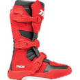 thumbnail image 2 of Thor Youth Blitz XR Motocross Offroad Riding Boots - Red/Charcoal - Y5, 2 of 7