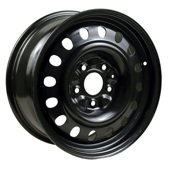 New Aftermarket Painted Black Steel Wheel 17 x 7.5 16 Slot Style fits 1999-2004 Jeep Grand Cherokee