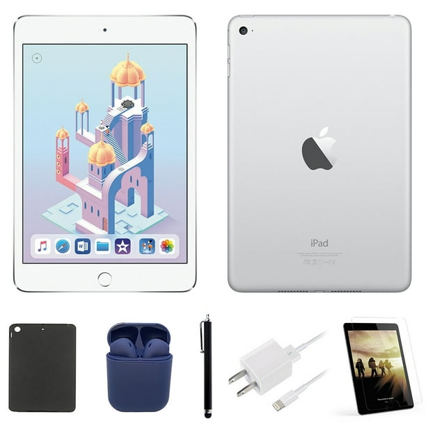 Restored Apple iPad Mini 4 7.9-inch Retina Display 16GB Silver Wi