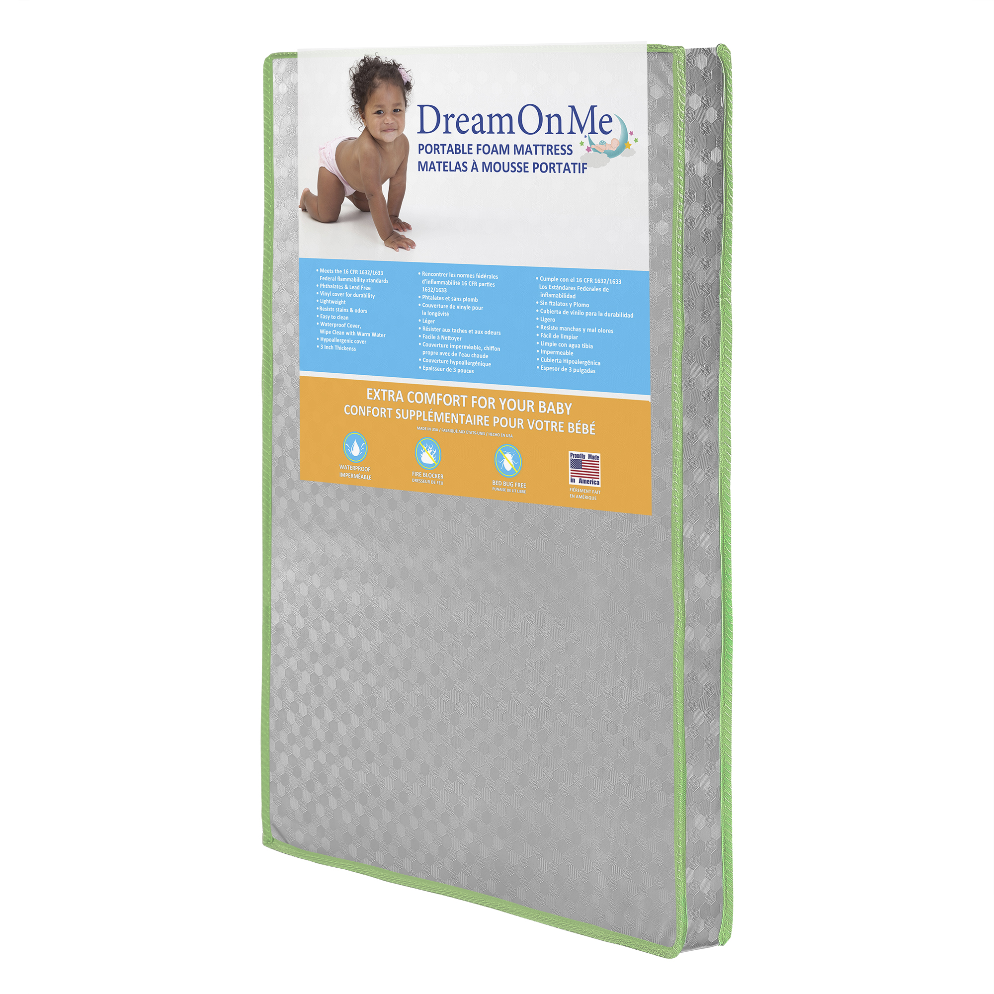 Dream On Me Nimble Play Yard Mattress Walmart Com