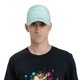 thumbnail image 4 of Fotbe Blue Bright Gorro Clásico de Béisbol, Gorra Ajustable con Broche Snapback, Gorro de Exterior de Algodón Suave, 4 of 6