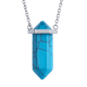 thumbnail image 1 of Collar para Mujer LuckyLy Dije de Cuarzo y Piedras Naturales Modelo Orly Turquesa UNITALLA, 1 of 8
