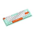 thumbnail image 4 of funtasica Mechanical Gaming Keyboard Gamer Keyboard Typewriter Office USB Wired 68 Key Green, 4 of 9