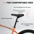 thumbnail image 6 of 26" Mountain Bike for Adults, Lightweight Aluminum Frame,SHIMANO 21-Speed,Orange, 6 of 9