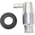XIOP PCV Valve,3/4in PCV Valve Cover Breather with Grommet Polished