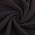 thumbnail image 3 of Polyester Solid Fleece Fabric Warm Winter Fleece Solid Colours - Black, 3 of 8