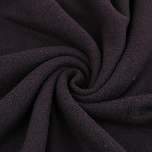 Polyester Solid Fleece Fabric Warm Winter Fleece Solid Colours