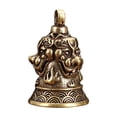 thumbnail image 2 of Yesbay Old Bronze Bell Finely Build Decorative Compact Decorate Non-deforming Antique Brass Pendant for Living Room, 2 of 8