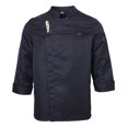 thumbnail image 1 of Chaqueta de chef unisex Sunnimix M-3XL Negro, 1 of 8