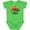 Apple Green, variant on My First Cinco De Mayo with Sombrero Boys or Girls Baby Bodysuit