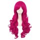thumbnail image 3 of Double Ponytail Long Curly Hair Costume Cosplay Wig Little Pony Anime Party, 3 of 5
